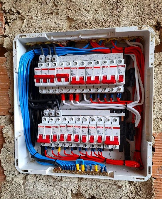 Quadro elétrico residencial modernizado e organizado